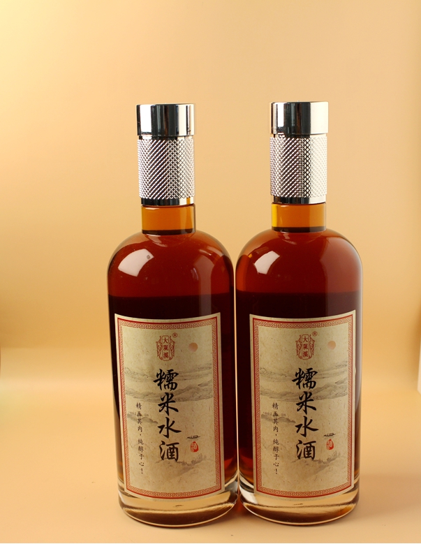大观溪牌糯米水酒（五年陈酿）精选款500mL